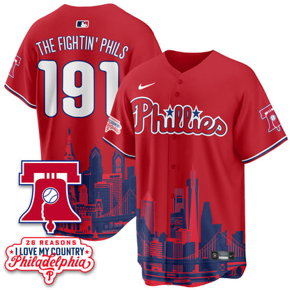 PHI "26 Reasons I Love My Country" Edition Vapor Jersey - Stitched