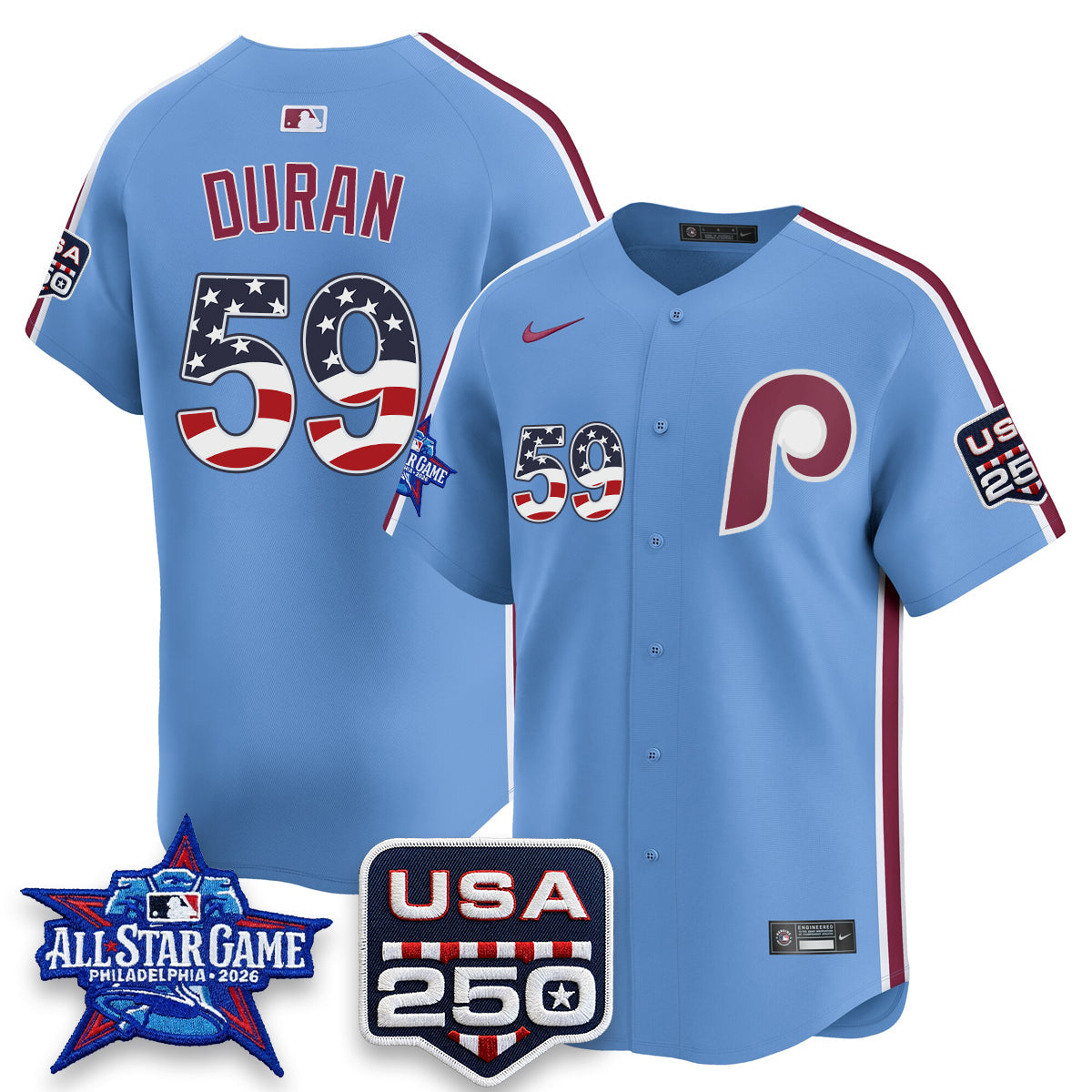 PHI 2026 All Star Edition Vapor Jersey - Stitched