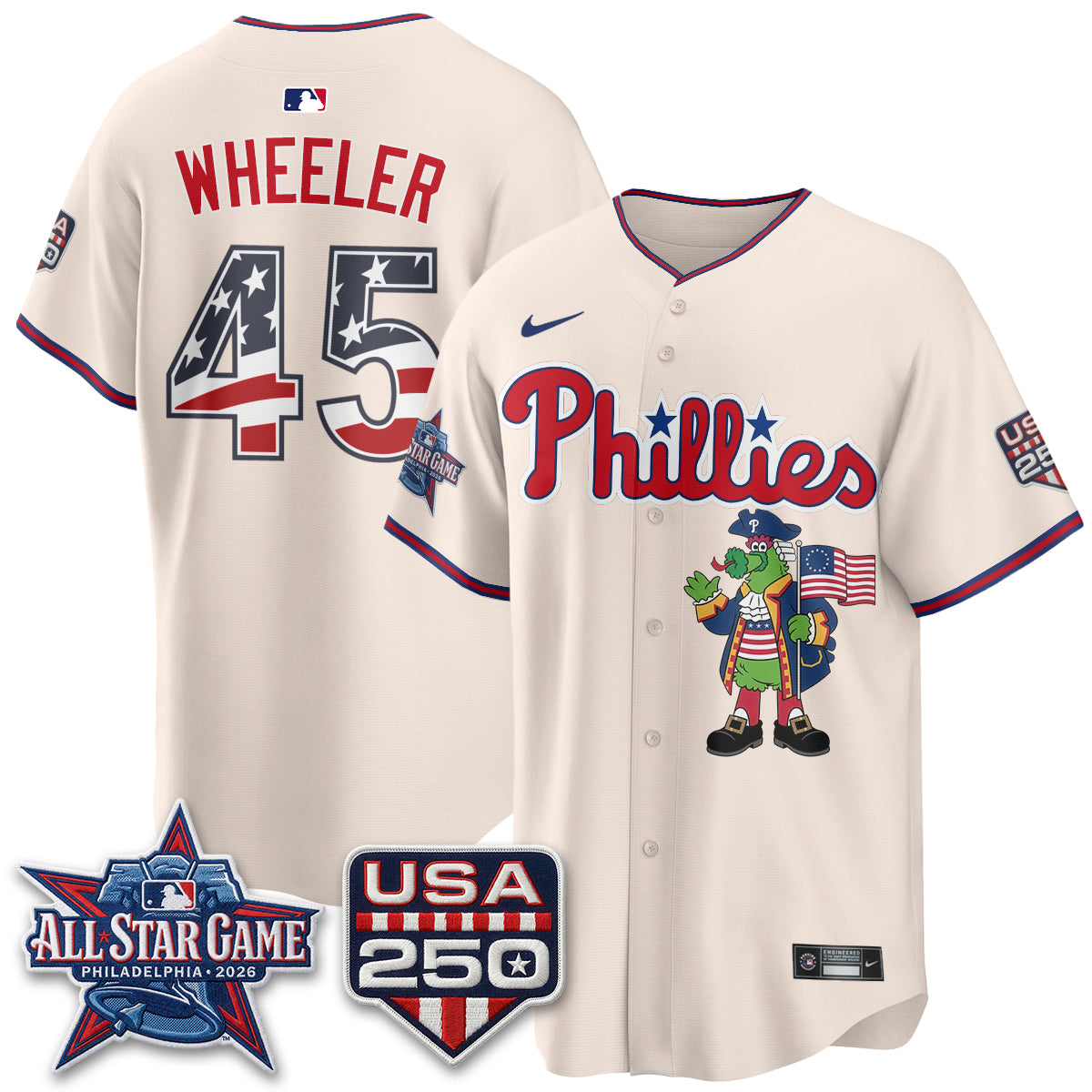PHI 2026 All Star Phanatic Edition Vapor Jersey - Stitched