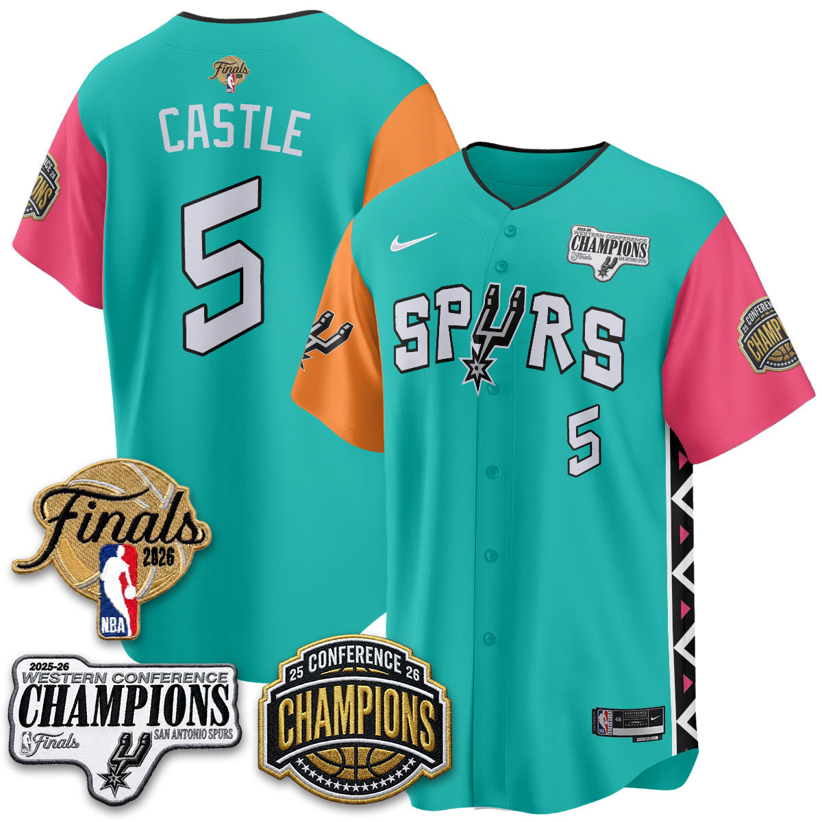 SAS 2026 Basketball Finals Vapor Jersey - Stitched