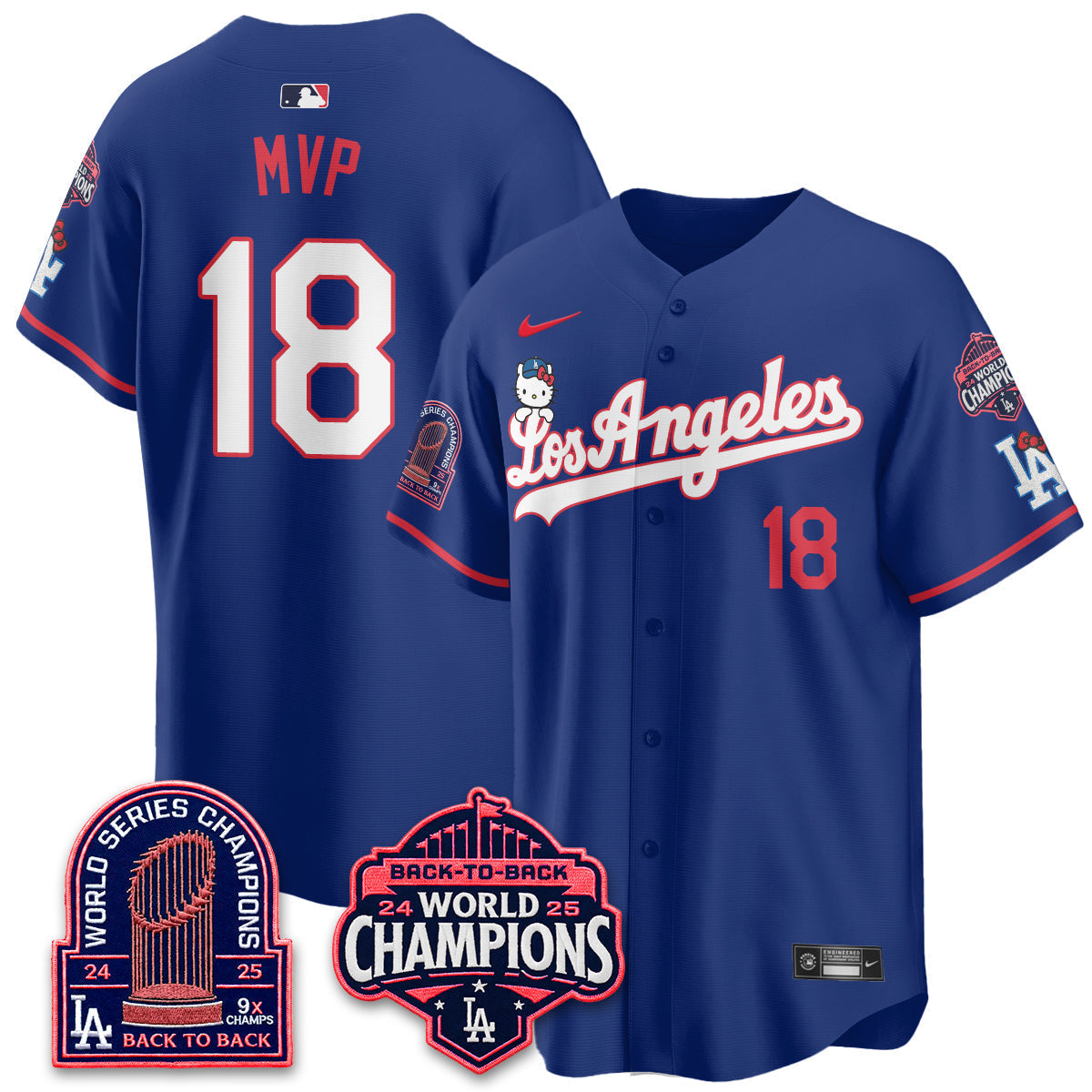 LAD x Hello Kitty Night 2026 Vapor Jersey - Stitched - V2