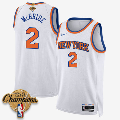 NYK 2026 Basketball Champions Vapor Jersey V2- Stitched