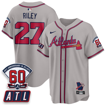 ATL 2026 60th Anniversary Vapor Limited Jersey - Stitched