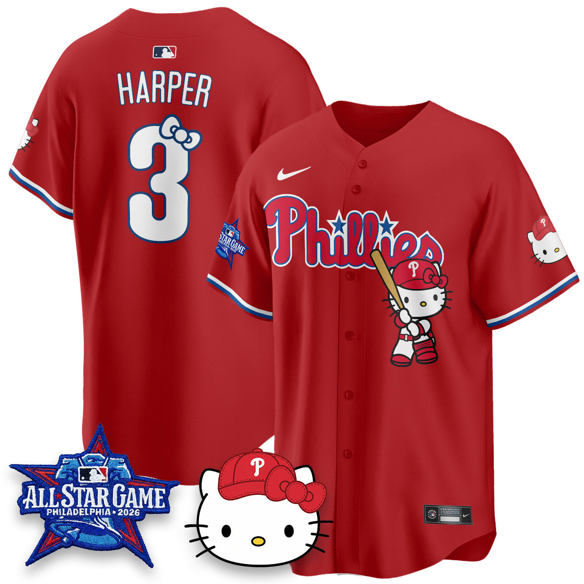 PHI x Meow Kitty Vapor Limited Jersey V2- Stitched-NQD
