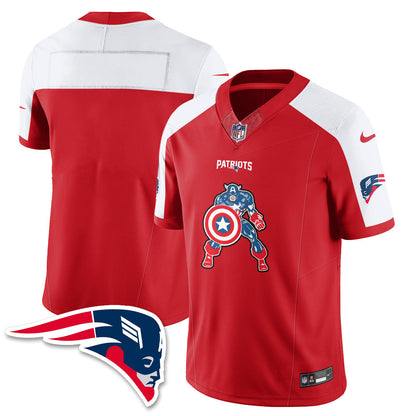NE x Vibranium Shield Edition Vapor Jersey - Stitched