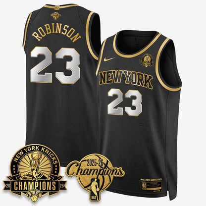 NYK 2026 Basketball Champions Special Edition Vapor Jersey V2- Stitched
