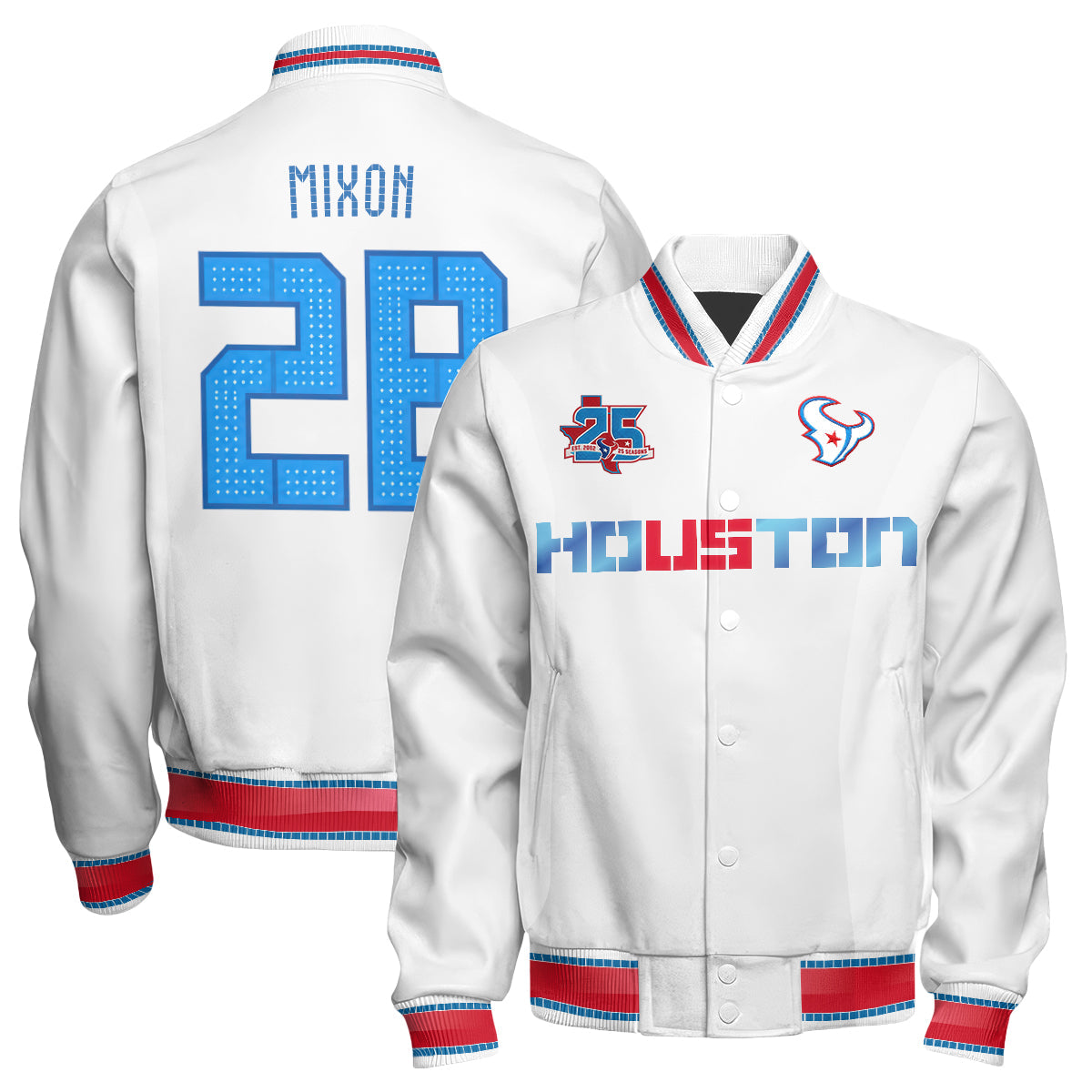 HOU Rivalries 2026 Edition Baseball Jacket V1 - Printed