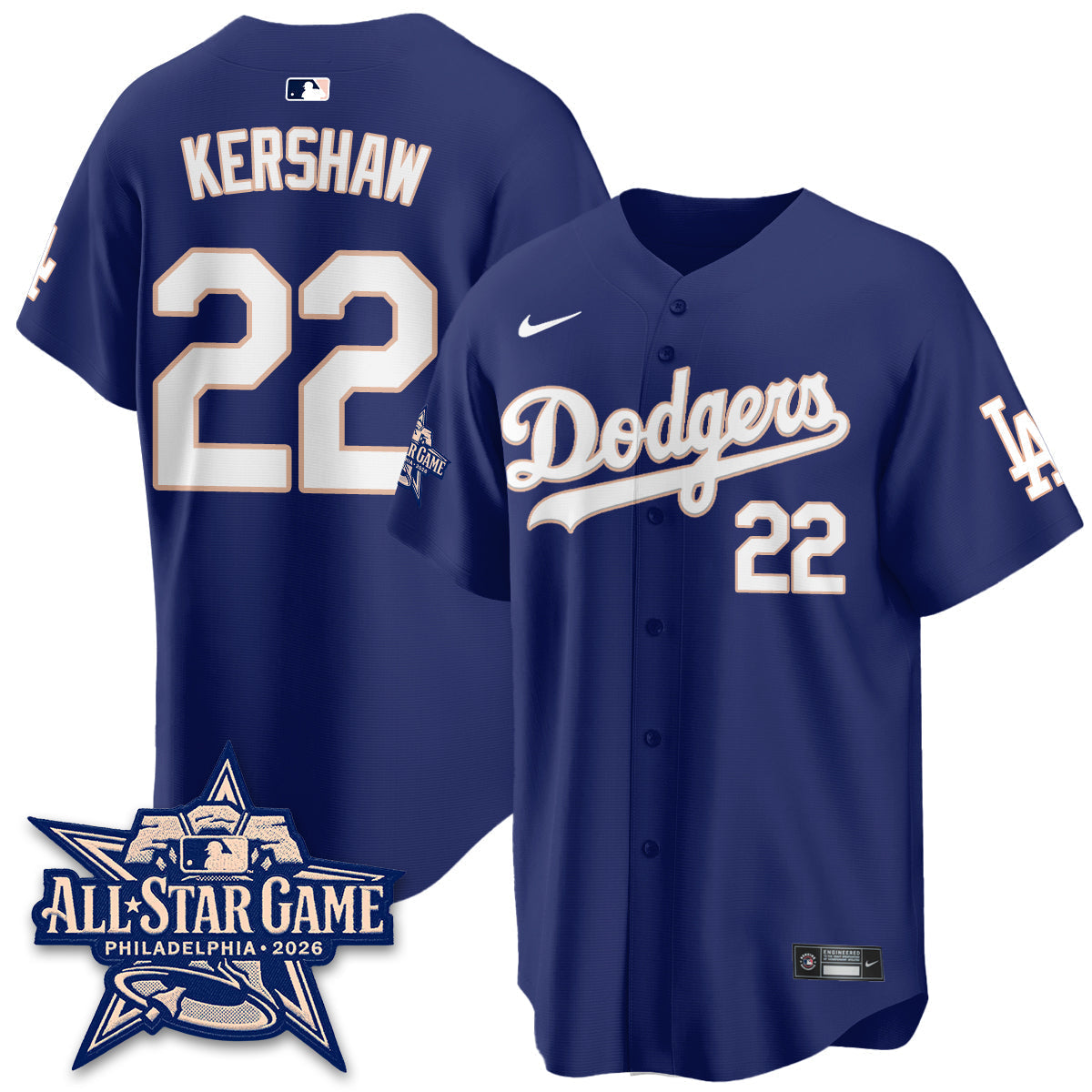 LAD All Star Game 2026 Vapor Jersey - Stitched