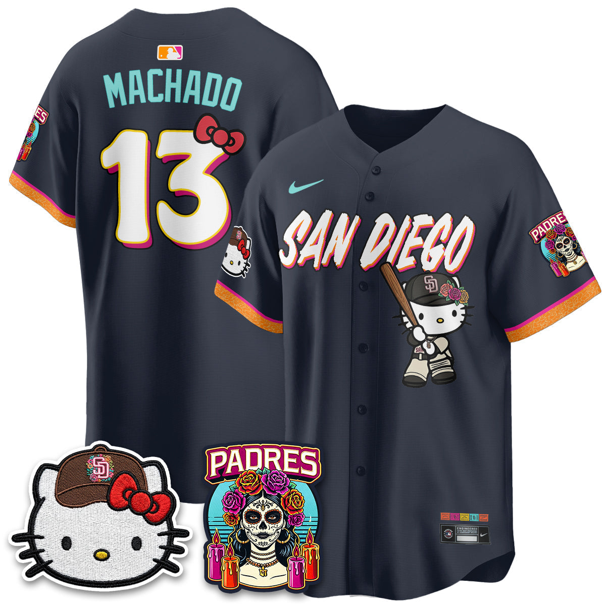 SD 2026 City Connect x Meow KT Vapor Limited Jersey - Stitched-NQD