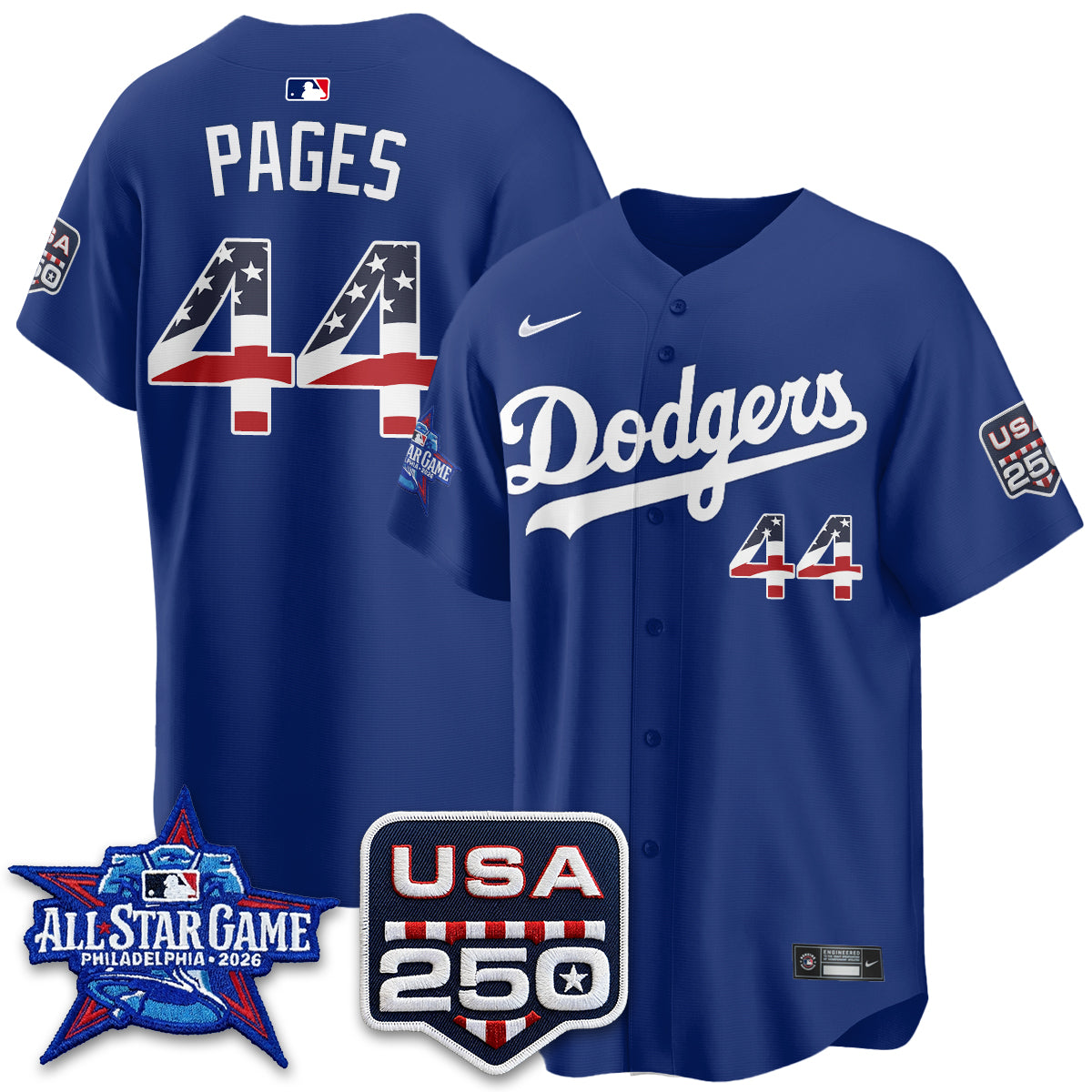 LAD 2026 All Star Edition Vapor Jersey- Stitched
