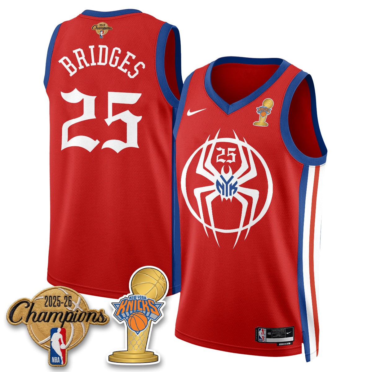 NYK 2026 Champions Brand New Day Vapor Jersey - Stitched-NQD