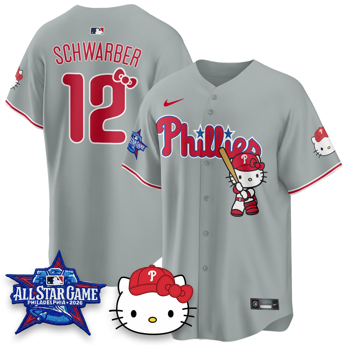PHI x Meow Kitty Vapor Limited Jersey V2- Stitched-NQD