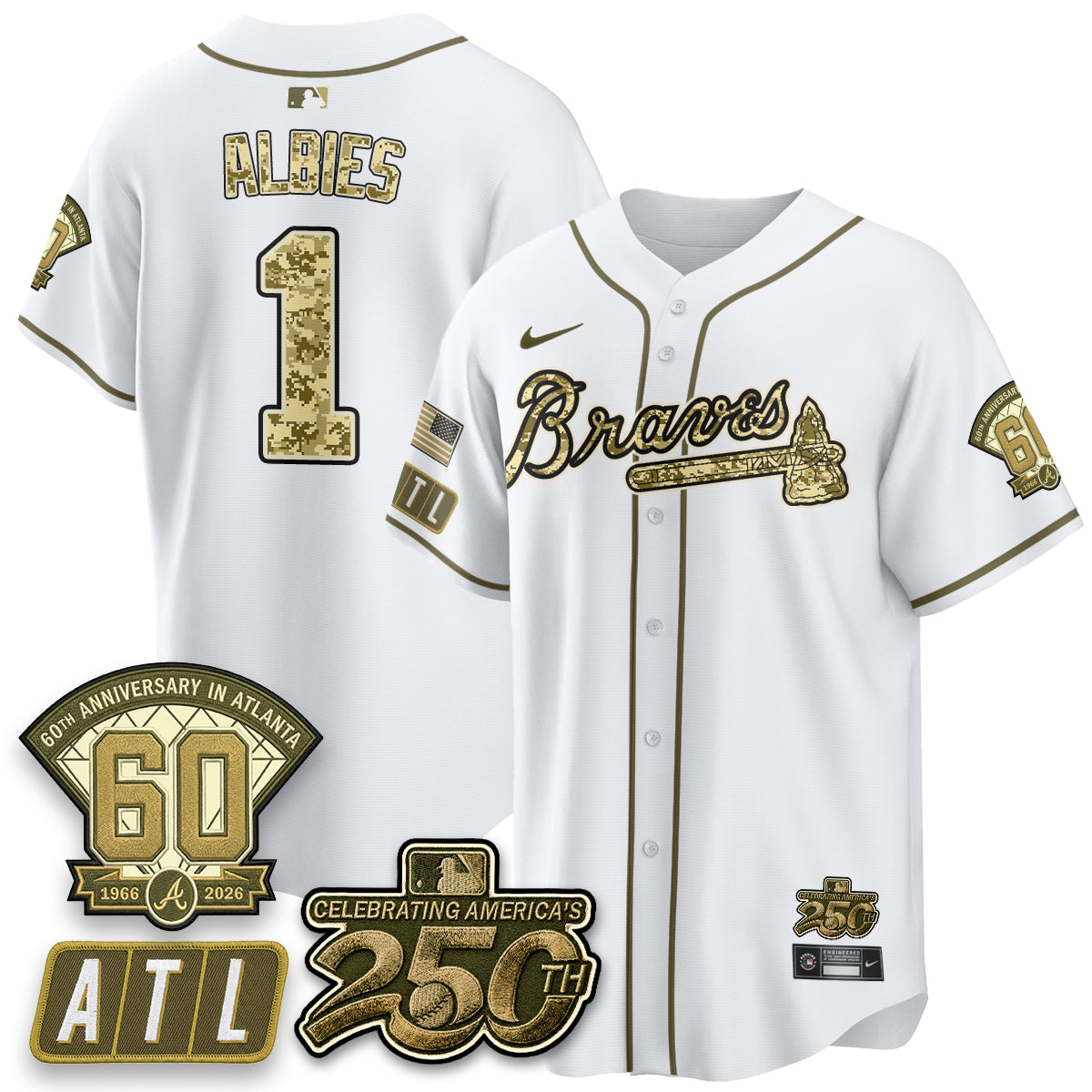 ATL Salute to Service 2026 Vapor Limited Jersey - Stitched