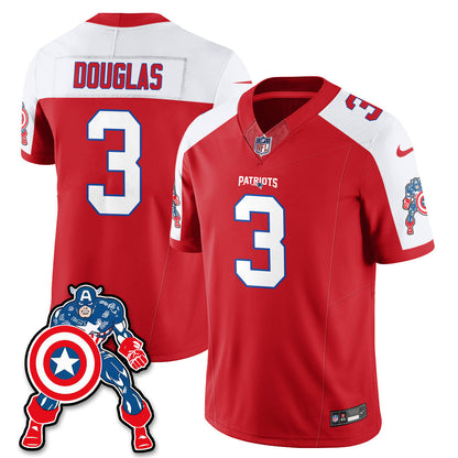 NE x Vibranium Shield Edition Vapor Jersey - Stitched