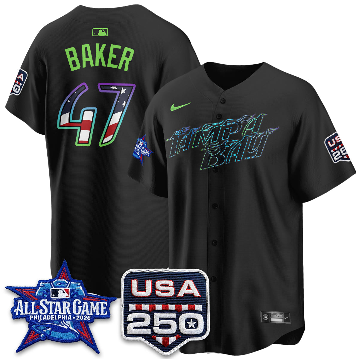 TB 2026 All Star Edition Vapor Jersey - Stitched