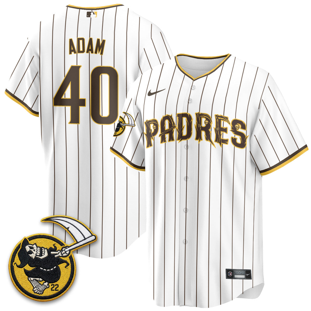 SD x Grim Reaper Vapor Jersey - Stitched