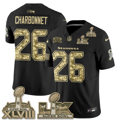 SEA 2026 Salute to Service V2 Vapor Jersey - Stitched