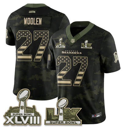 SEA 2026 Salute to Service Edition Vapor Jersey V2- Stitched