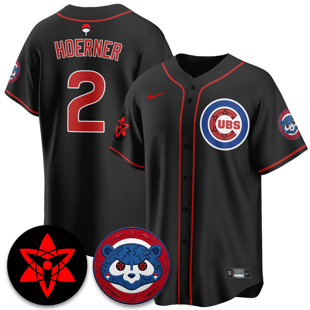 CHC Uchiha Sasuke Vapor Limited Jersey - Stitched