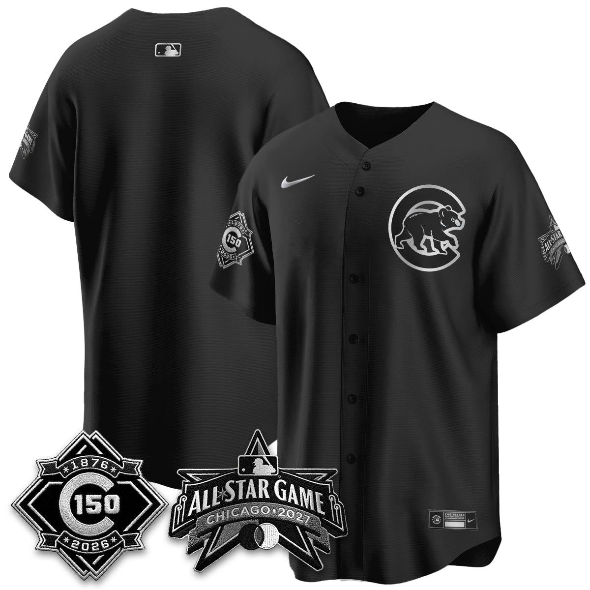 CHC 2027 All Star Game Gold Edition Vapor Jersey - Stitched