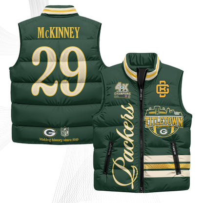 GB 2026 Rivalries Puffer Vest - Printed