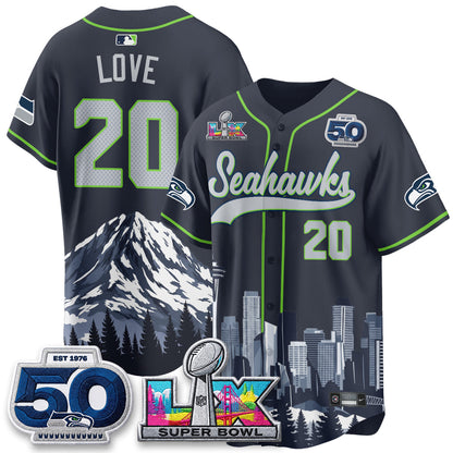 SEA City Edition Vapor Baseball Jersey - Stitch