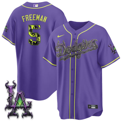 LAD Villains Halloween - Horned Queen Vapor Jersey- Stitched