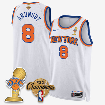 NYK 2026 Basketball Champions Vapor Jersey - Stitched