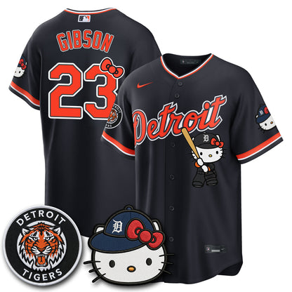 DET x Meow KT Edition Vapor Limited Jersey - Stitched