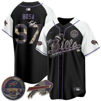BUF 2026 Nightmare Edition Vapor Baseball Jersey - Stitched