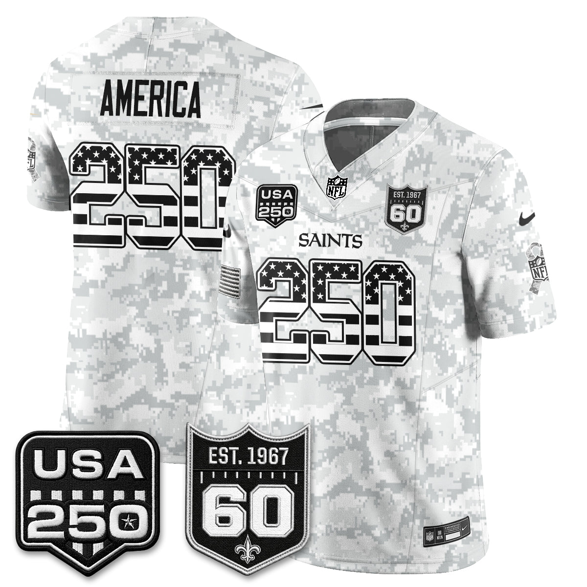NO 2026 Salute to Service Vapor Jersey - Stitched