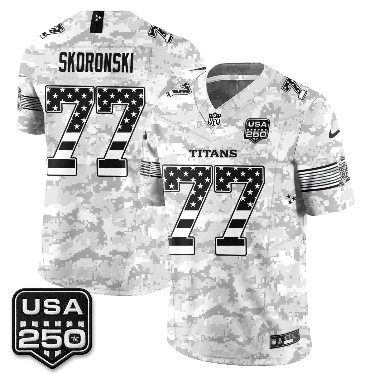 TEN 2026 Salute to Service Edition Vapor Jersey - Stitched