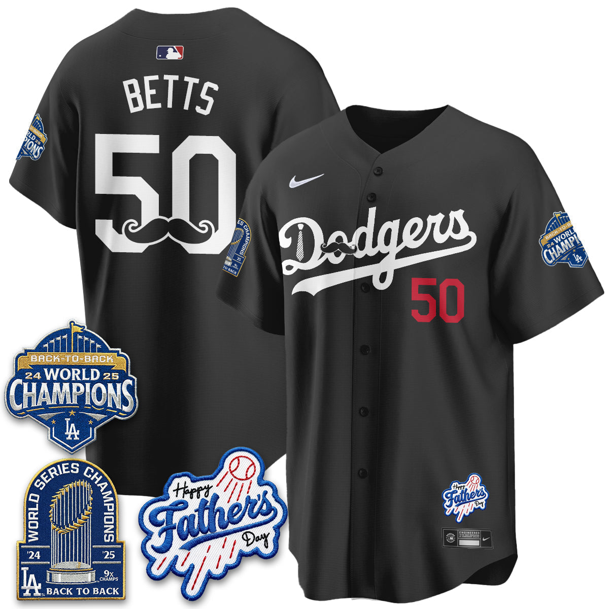LAD Happy Father's Day 2026 Jersey - Stitched