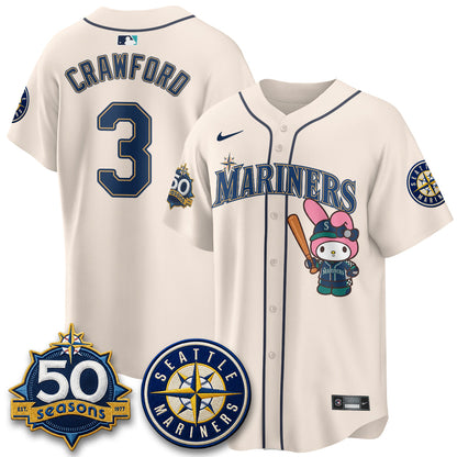 SEA x  Pink Sanrio Friend Vapor Jersey - Stitched