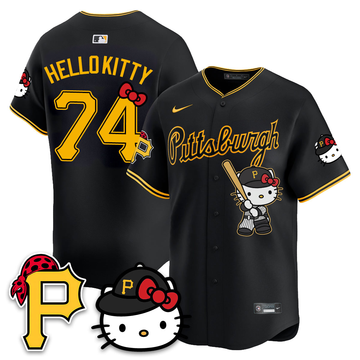 PIT x Meow KT Vapor Limited Jersey - Stitched