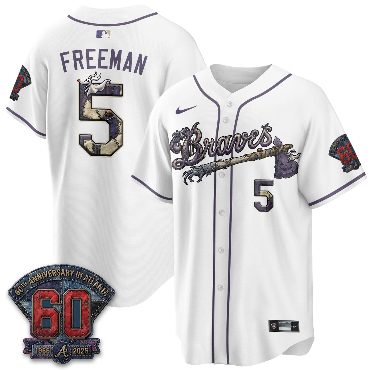 ATL Nightmare Edition Vapor Jersey - Stitched