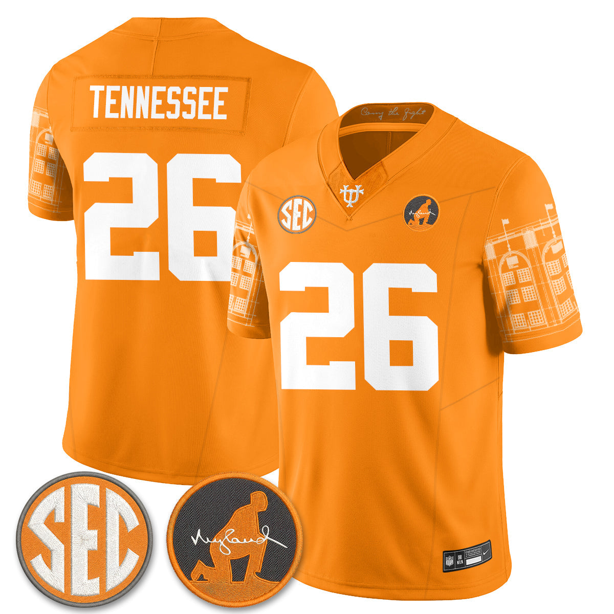 TENN Built from Legacy Jersey - Stitched