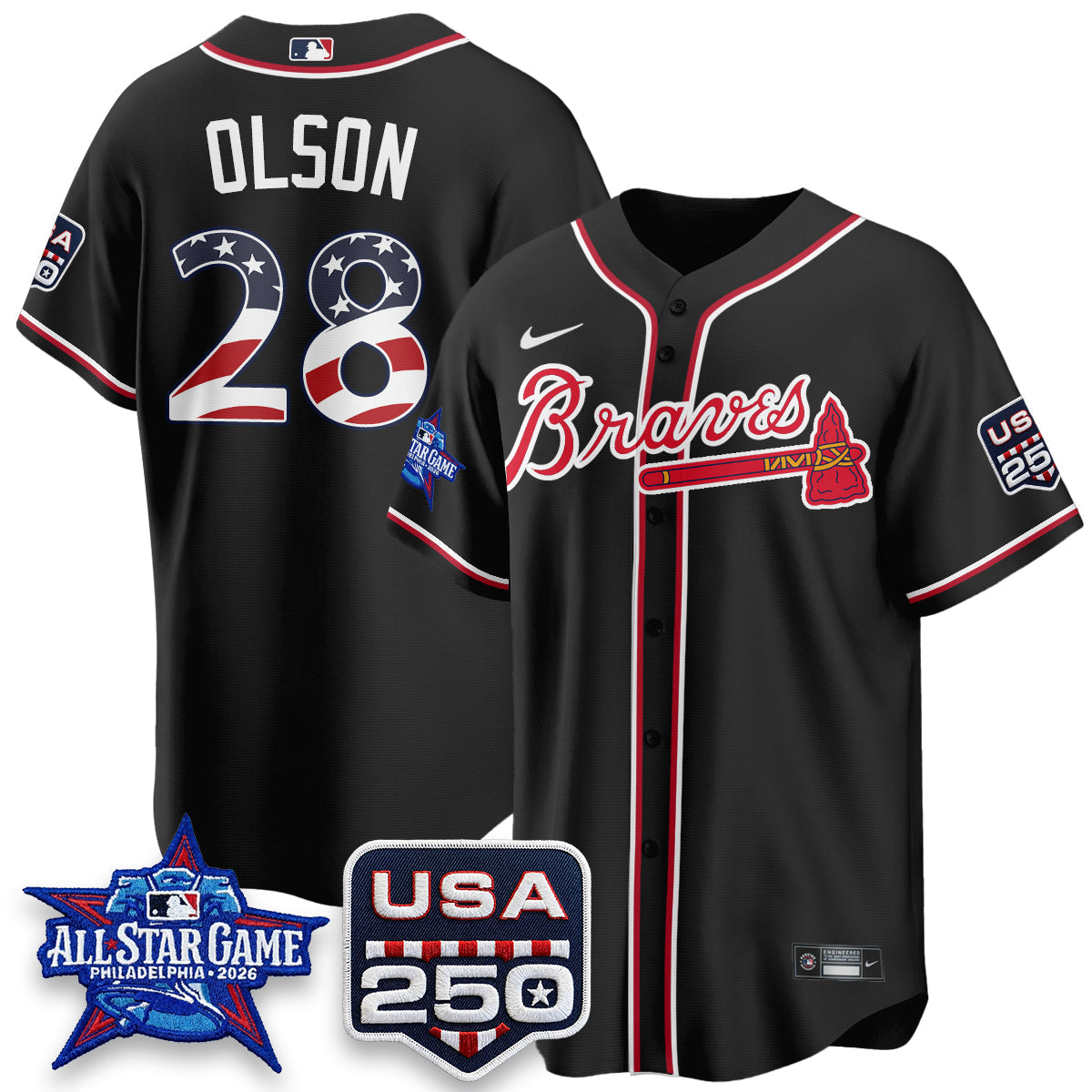 ATL 2026 All Star Game Vapor Jersey- Stitched