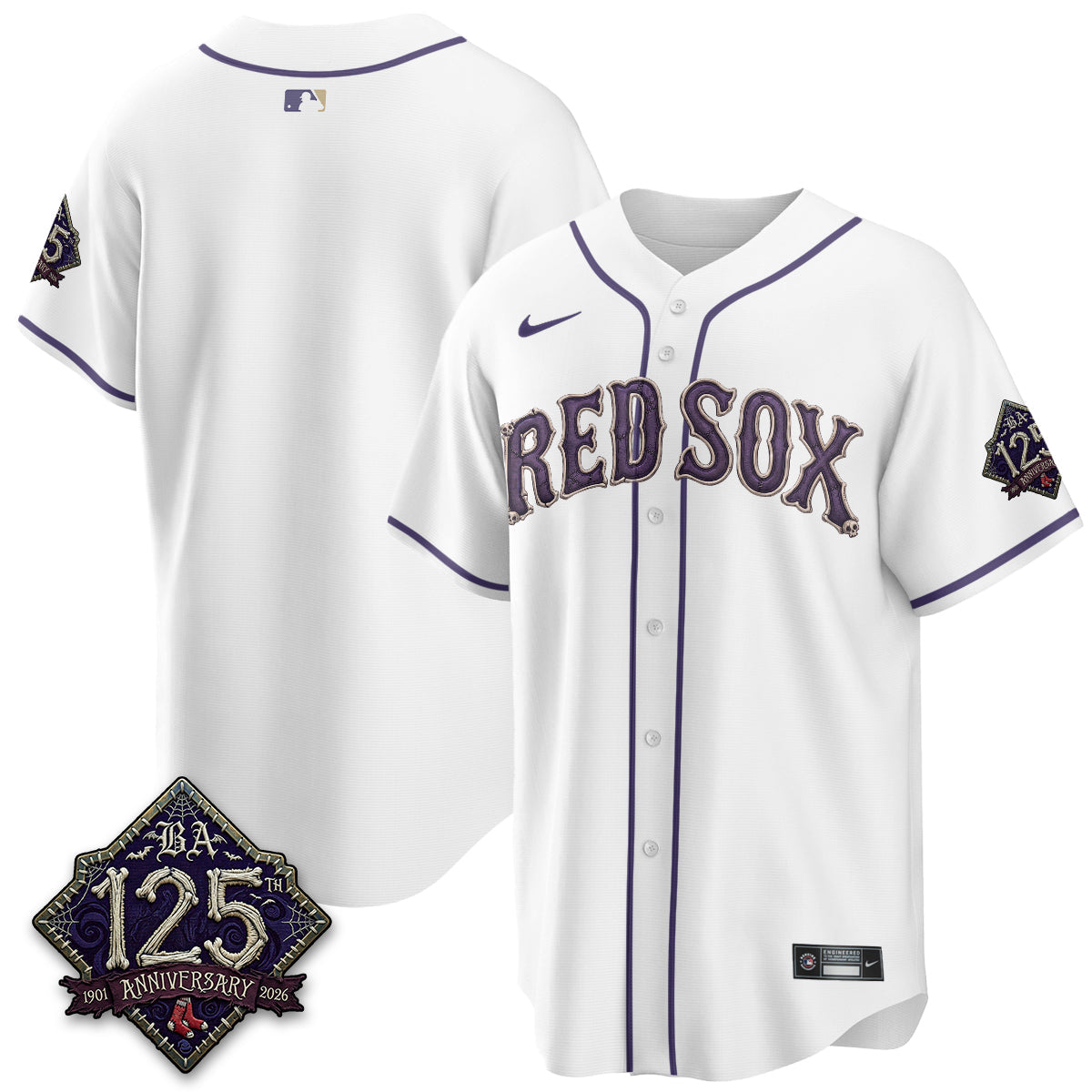 BOS Nightmare Vapor Limited Jersey - Stitched
