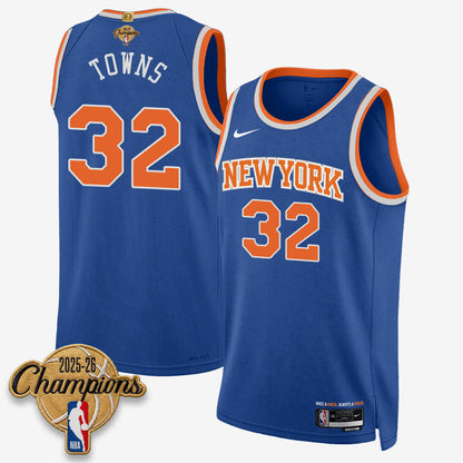 NYK 2026 Basketball Champions Vapor Jersey V2- Stitched