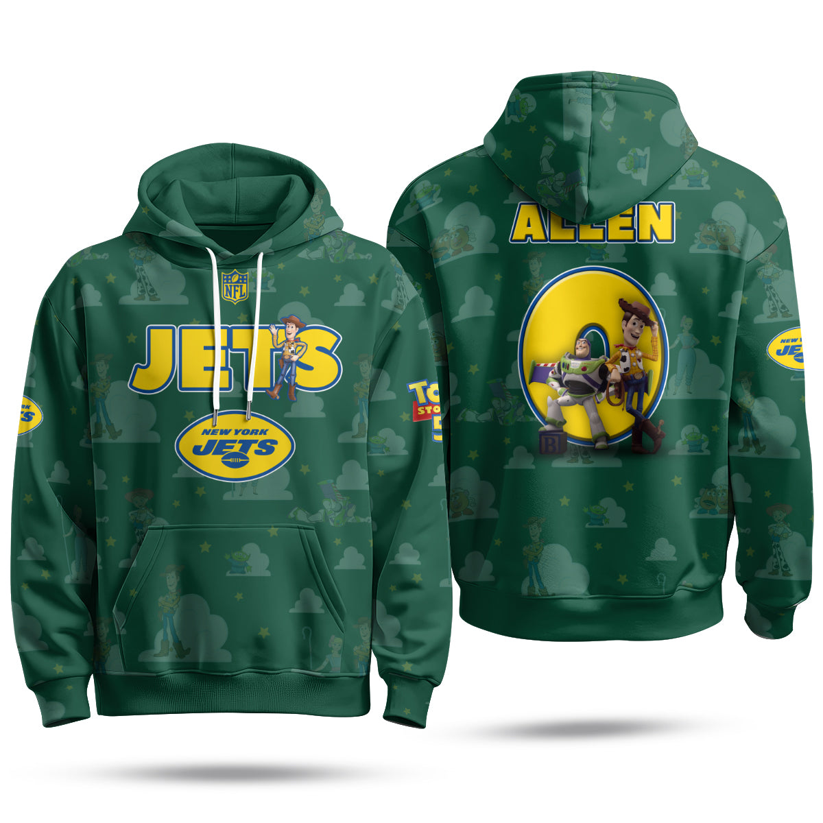 NYJ x Infinity & Beyond Hero Edition Pullover Hoodie - Printed