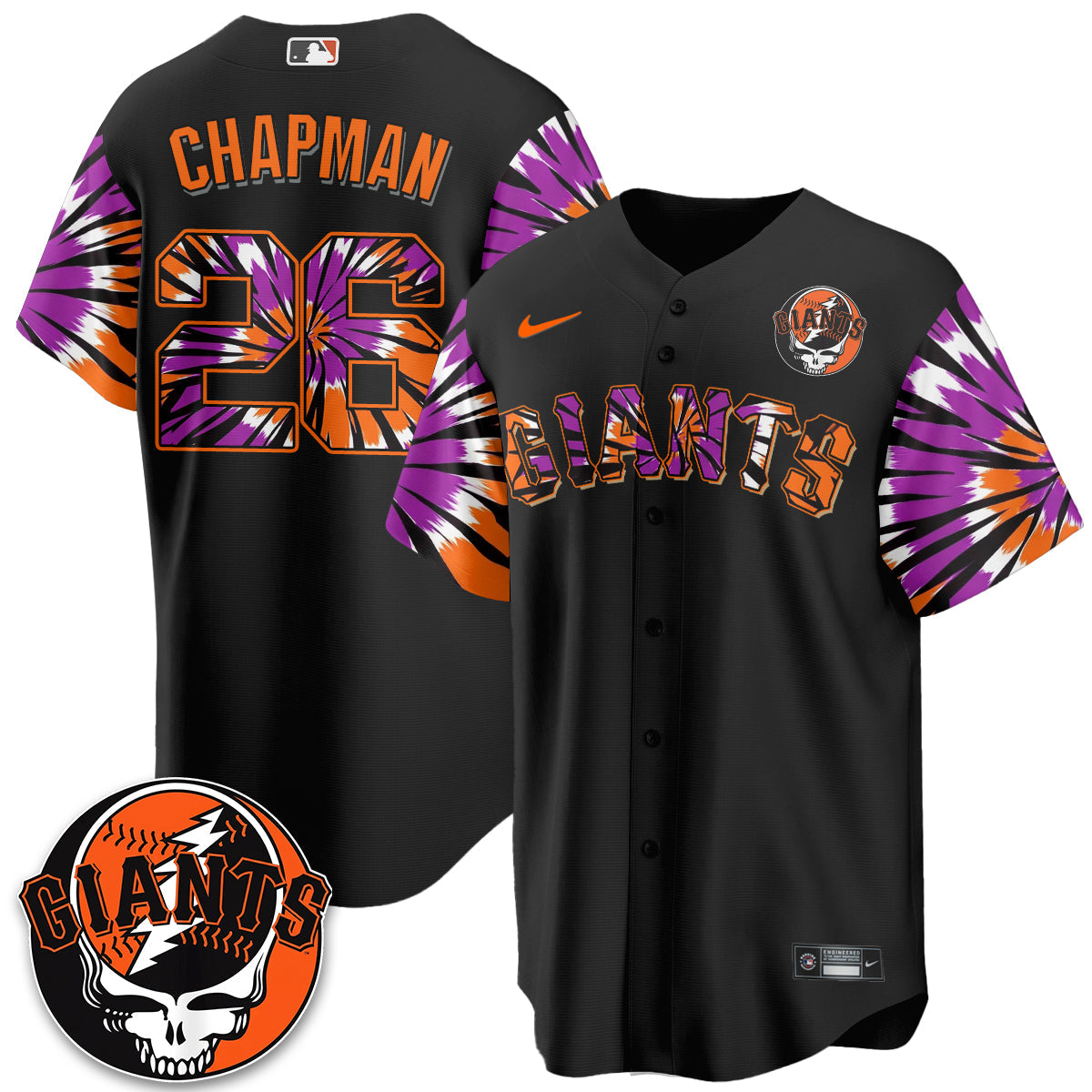 SF x Grateful Dead Vapor Jersey (V2) - Stitched