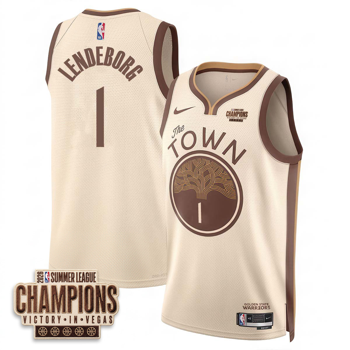 GSW 2026 Summer League Vapor Jersey - Stitched