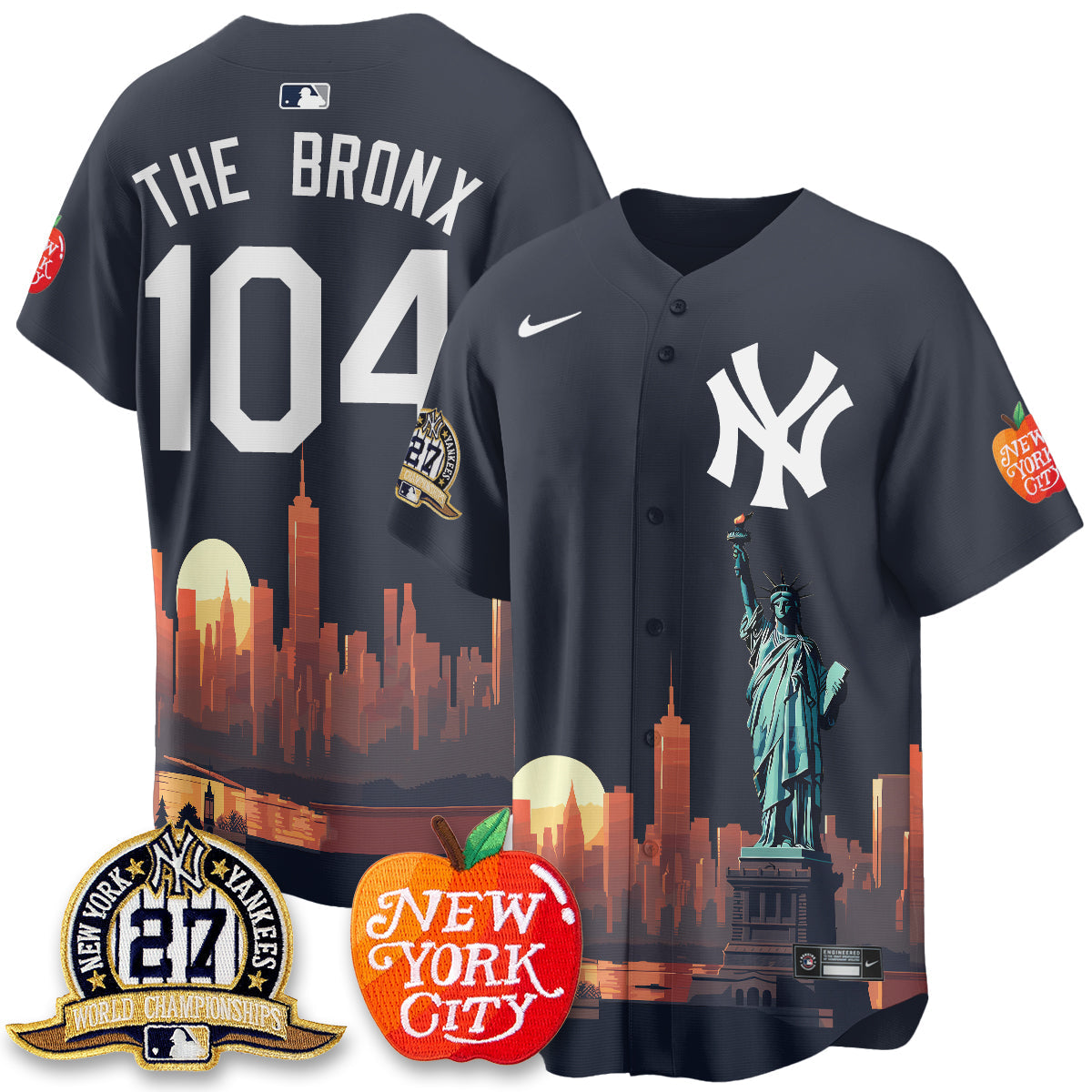 NYY City Edition Vapor Jersey - Stitched