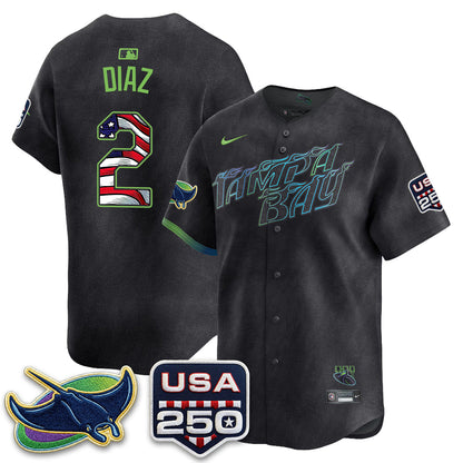 TB Independence Day USA 2026 City Connect Vapor Jersey - Stitched
