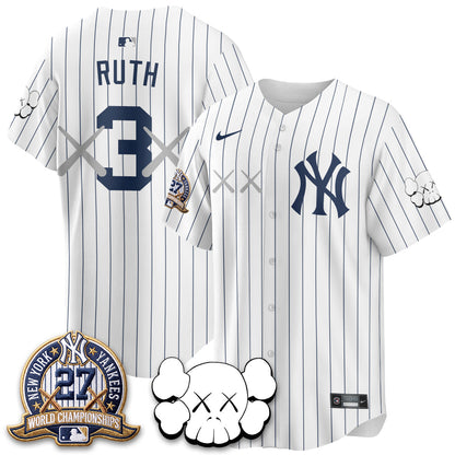 NYY x KAWS Edition Vapor Jersey - Stitched