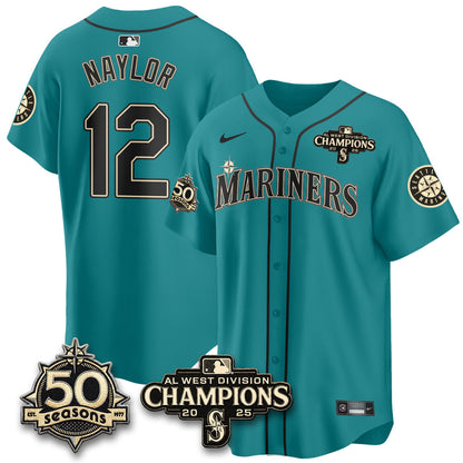 SEA Vapor Premier Limited Jersey - 50th Anniversary & AL West Division Champions - Steelheads Community Funds - Stitched