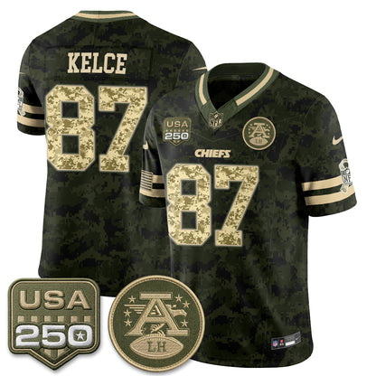 KC 2026 Salute to Service Vapor Jersey - Stitched