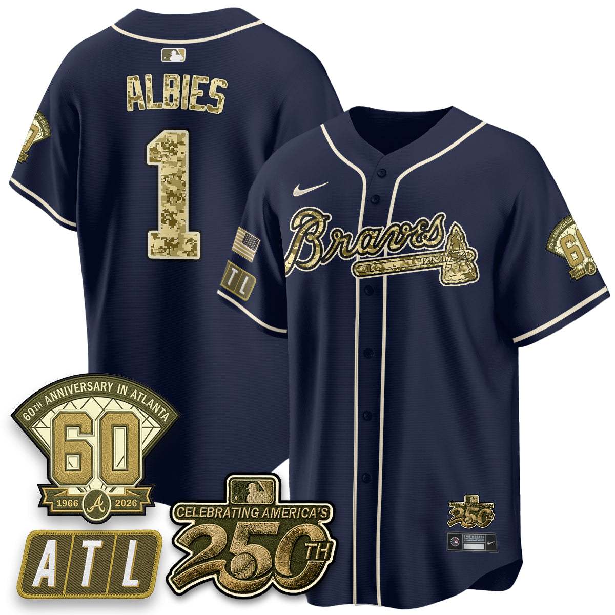 ATL Salute to Service 2026 Vapor Limited Jersey - Stitched