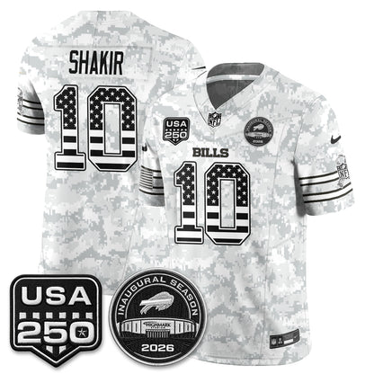 BUF 2026 Salute to Service Edition Vapor Jersey - Stitched